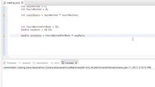 Casting in Java