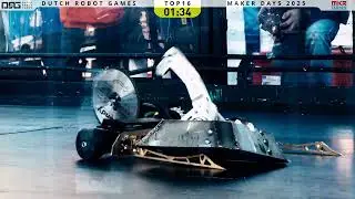 Top-16 All fights Dutch Robot Games.