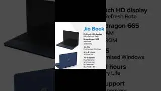 Jio book laptol |sirf 15,000rs me jio ka laptop | #shorts  #gotechjeetshorts