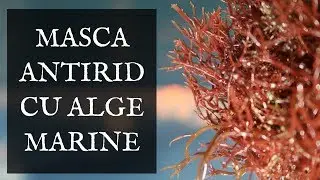 Masca antirid cu alge marine
