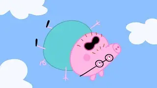 Peppa Pig - Daddy Pig Falls Out Of A Plane - Full Episode 7x02