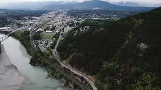 The Skeena River n Terrace.