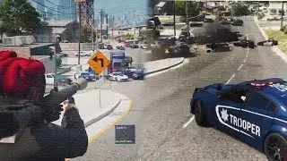 Red Devil destroys the evidence / uhSnow / kyliebitkin / Cosmic | NoPixel GTA RP