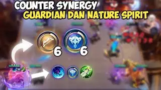 COUNTER GUARDIAN DAN NATURE SPIRIT !!! META BATU BAKAL JADI BUBUR !!! MAGIC CHESS MOBILE LEGENDS