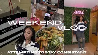Nyrie's Diary ep. 3 | WEEKEND VLOG, Women's Conference, Trying New Things, Trader Joes + Sephora !