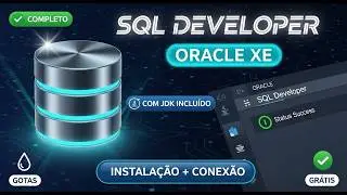 SQL Developer Oracle - Instala&ccedil;&atilde;o COMPLETA + Primeira Conex&atilde;o (2025)