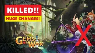 Gems of War Major Troops NERFED! DOWNGRADED! RIP Looping Teams?