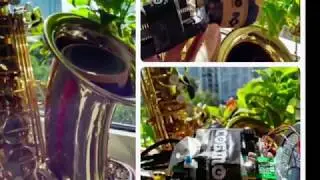 Saxophone with integrated live-electronics