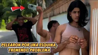 Pelearon por una esquina, tremendo problema ￼
