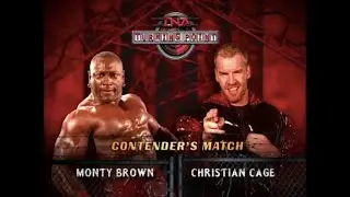 Story of Monty Brown vs Christian Cage | Turning Point 2005
