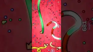 First Time Playing Slither.io 🐍🔥 Epic Snake Gameplay #Shorts
