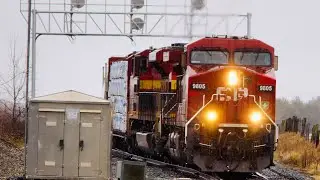 CP 135 at Wolverton! KCS SD70 trailing!