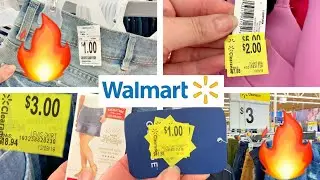 WALMART CLEARANCE!!! 🔥$1 CLOTHES, $2 CLOTHES, $3 CLOTHES + HIDDEN CLEARANCE!!!