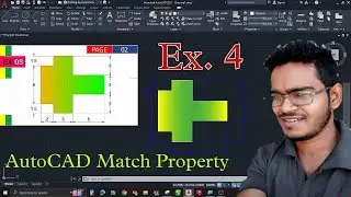 AutoCAD  match property tutorial | AutoCAD linear dimension in Hindi