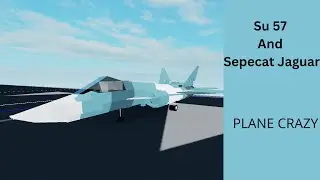 Cу 57 - Su 57 showcase - ROBLOX PLANE CRAZY