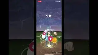 Team GO Rocket BOSS GIOVANNI with Level 25 Giratina and Level 35 Lucario destroyed - Pok&eacute;mon Go