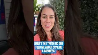 Here's the truth no one told me about scaling calm is the power move. #powermove #businessgrowth