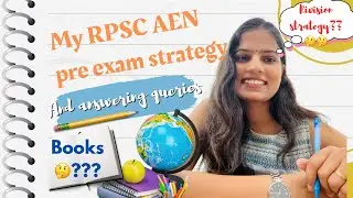 My RPSC Pre exam strategy|RPSC AEN| #rpsc #rpscaen #govtjobs #studentlife #job #ras #gazettedofficer
