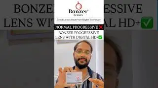 CRIZAL PROGRESSIVE VS BONZER PROGRESSIVE LENS | #crizal #zeisslens #primelens #rmoptical #eyewear