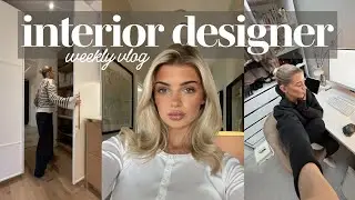 A week in the life of an interior designer ✨👩🏼‍💻🤍 | JAN VLOG