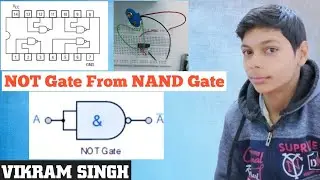 NOT Gate From NAND Gate