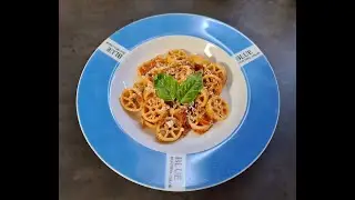 Pasta rotelle al rag&ugrave; di pancetta 🥓
