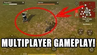 Finally Multiplayer! Jurassic Survival Gameplay Android ios | Multiplayer Gameplay Mad Dogs' Arena