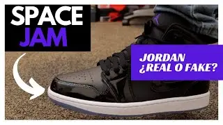 SON REALES O SON FAKE? AIR JORDAN 1 EDICION: SPACE JAM
