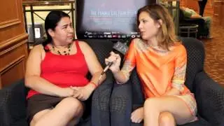 KATIE CHATS:  PHOEBE SUTHERLAND, WRITER/CO-PRODUCER, EULOGY FROM THE WHITE HOUSE, FEFF, 07/12