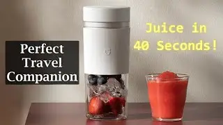Портативная соковыжималка Mijia Portable Juicer Cup 2: идеальный спутник в дороге для получения свежего сока