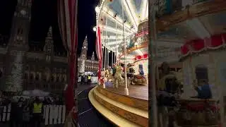 Rathausplatz Vienna Christmas Market  🎅 #shorts #walkingtour