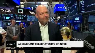 Jeff Radke, Co founder + CEO, Accelerant Joins NYSE TV Live