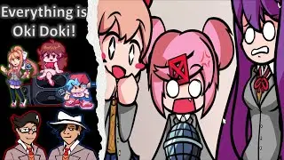We arrive at the Doki Doki Literature Club! (Scuffed Audio Gameplay)