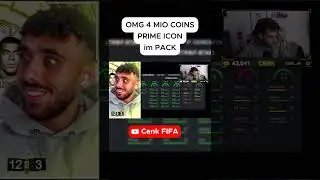 OMG 4 MIO COINS PRIME ICON im PACK🔥😱FIFA 23 PACKLUCK #shorts #fifa23 #packluck #iconpack