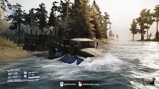 MUDRUNNER Truck Simulator - How To Locate Log Station in Singleplayer Mode