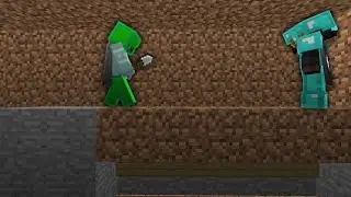 Trapping A Bhopper And Dropping Them With A NOTCH APPLE In Hypixel UHC (Hypixel UHC Trapping)