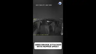 Uber driver attacked with pepper spray
