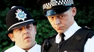 Hot Fuzz Review. Swan and Crime.