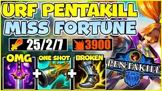 MISS FORTUNE.EXE | Miss Fortune URF 2024 GamePlay | Miss Pentakill | League of Legends Gameplay