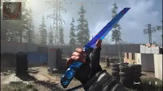 Damascus camo on the new dual swords (dual kodachi) in modern warfare