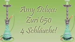 Amy Deluxe Zuri 650 Shisha im Test