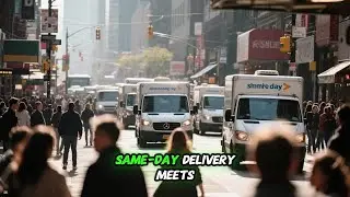 The UK logistics sector is booming, with same-day delivery becoming a must-have service
