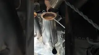 Traditional Singapore Kopi O #youtubeshorts #coffee #kopi #food #singapore #black #cafe