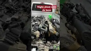 Saturday night shenanigans. #gun #ar15 #nightshoot #trending #nightvision #everydaycarry #pewpew