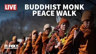 LIVE: Buddhist monks' 'Walk for Peace'