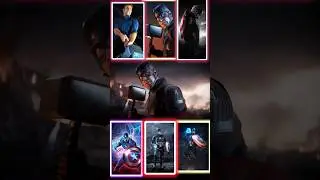 CAPTAIN AMERICA🔥 || mjolnir fight || THANOS FIGHT || AVENGERS || MARVEL HOLLYWOOD #avengersendgames