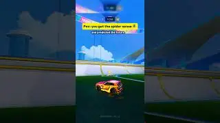 Чутьё паука в Ракетной лиге просто дикое 😏🙏#rocketleague