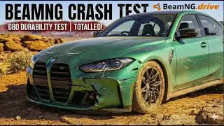 BMW G80 DURABILITY TEST | BeamNG.Drive Realistic Crashes #1