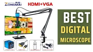 Best Top Selling Digital Microscope - ZONGMAI 150X Zoom Full HD Industrial Microscope on Aliexpress