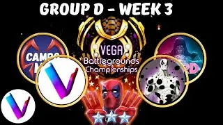 Vega vs Steel-22 & Campo MC vs Nerd - Week 3 - 3 Star Tournament - Vega Battlegrounds Championships